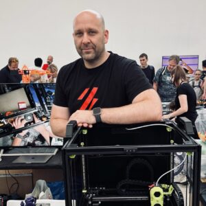 Pavel Tajduš na výstavě Maker Faire 2023 v Brně